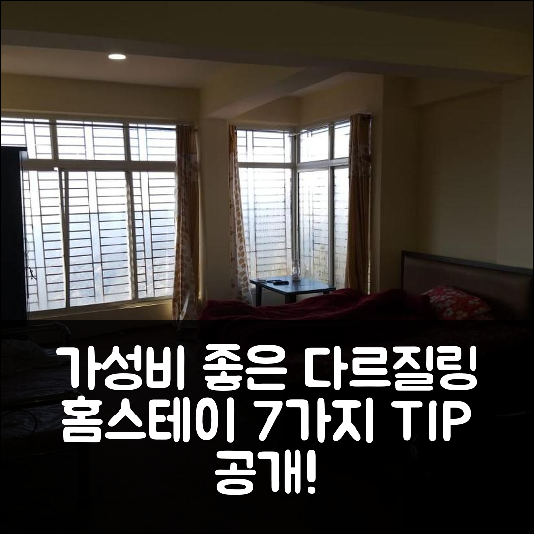 다르질링 숙소 여행 호텔 추천 바무스 실버 파인 홈스테이 | 가성비 뛰어난 조식과 편안한 위치 7가지 팁