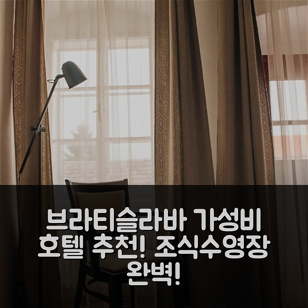 브라티슬라바 숙소 여행 호텔 추천 크로네 호텔 | 조식과 수영장으로 가성비 뛰어난 5가지 장점
