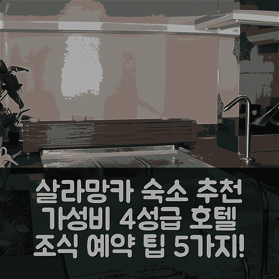살라망카 숙소 여행 호텔 추천 아라곤 호텔 | 4성급 조식과 가성비 좋은 위치 및 예약 팁 5가지