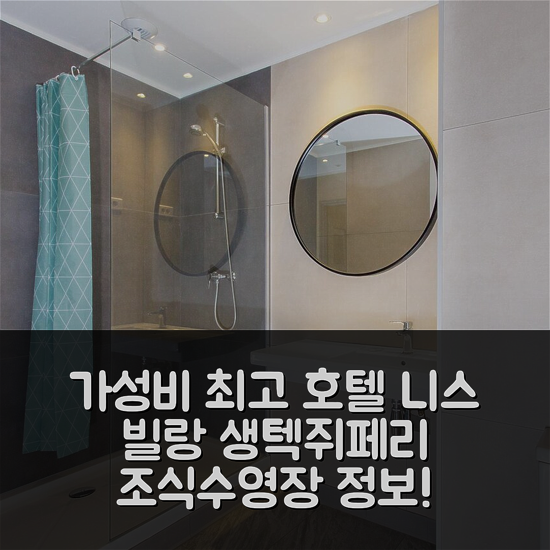 니스 숙소 여행 호텔 추천 빌랑 생텍쥐페리 비치 | 가성비 최고의 조식과 수영장 정보 7가지