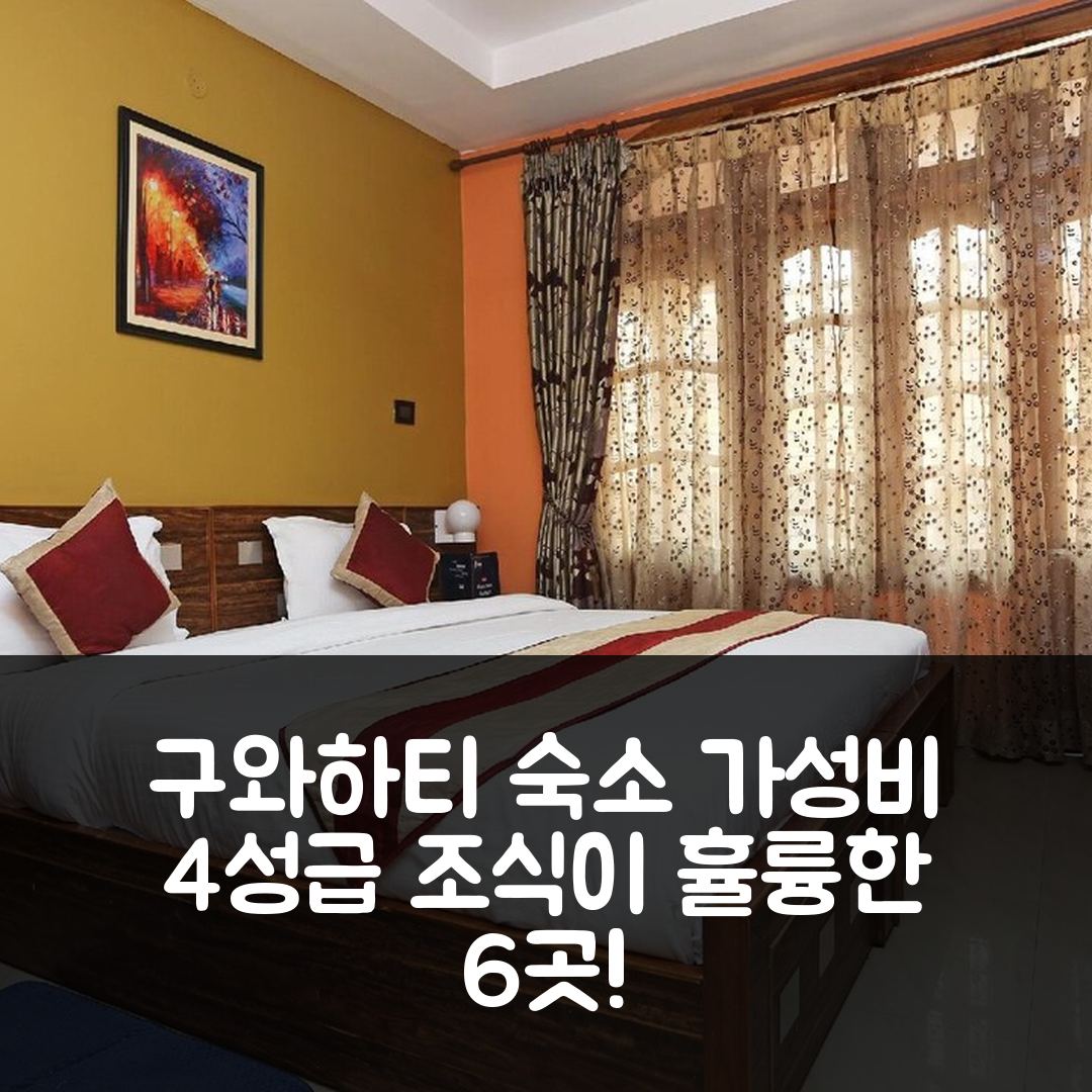 구와하티 숙소 여행 호텔 추천 슈퍼 호텔 오 체리 시티 코티지 | 가성비와 조식이 뛰어난 4성급 시설 6가지 팁