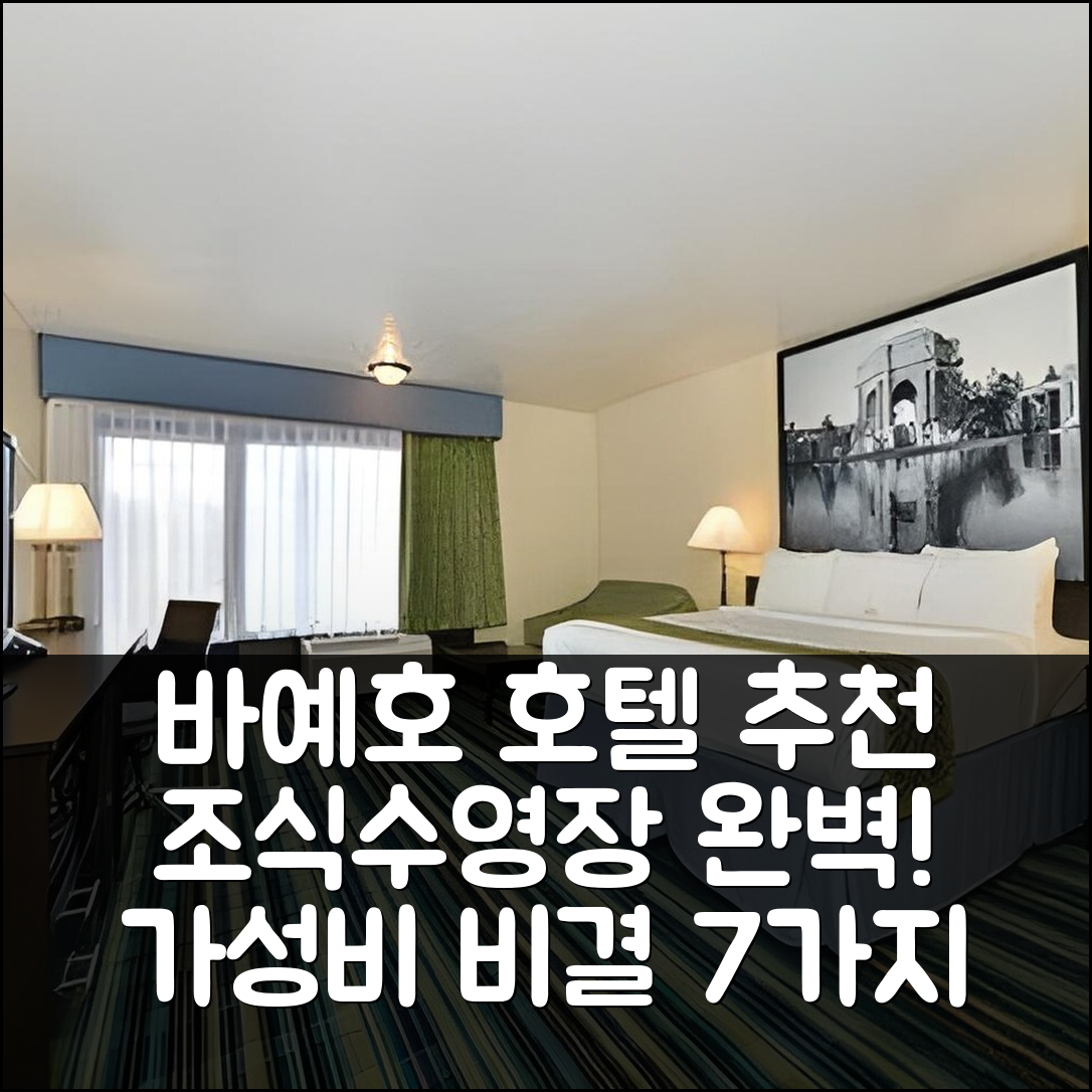 바예호 숙소 여행 호텔 추천 발레이오 나파 밸리 호텔 | 조식과 수영장으로 만족스러운 가성비 7가지 비결