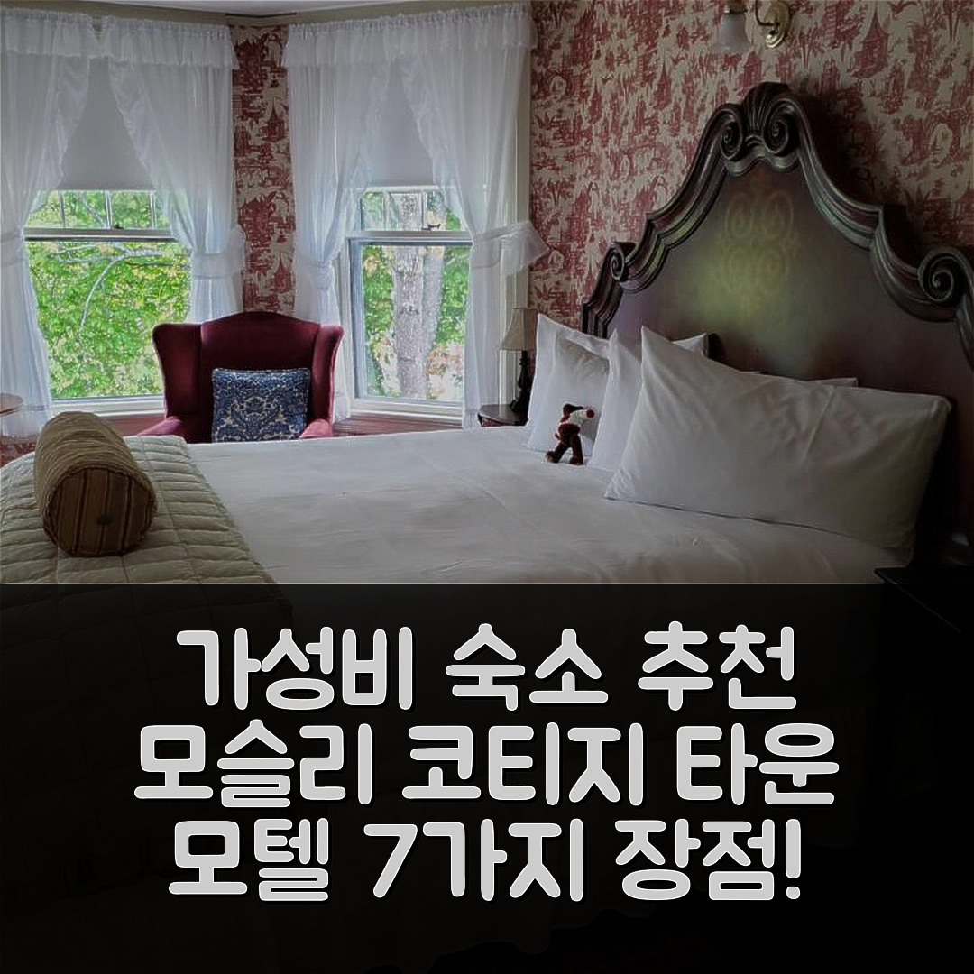 바하버 숙소 여행 호텔 추천 모슬리 코티지 인과 타운 모텔 | 가성비와 조식이 뛰어난 이유 7가지